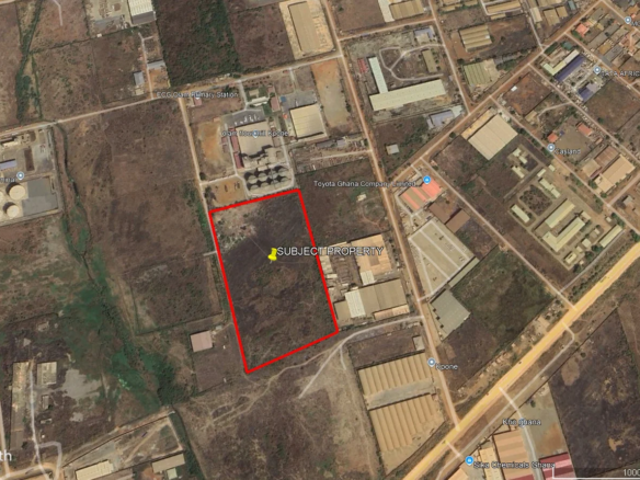 17 Acres industrial land for sale – Tema