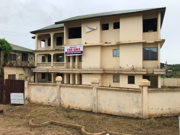 3-Storey Residential Block For Sale -Takoradi (Mpatado)