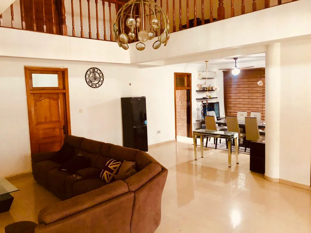 Fully furnished 5 bedroom house to let, airport residential area