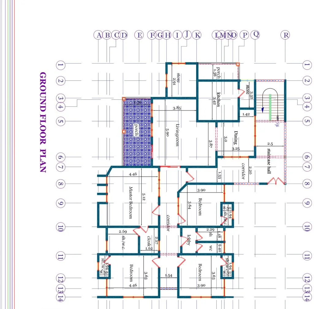 3 Storey residential house for sale in Takoradi