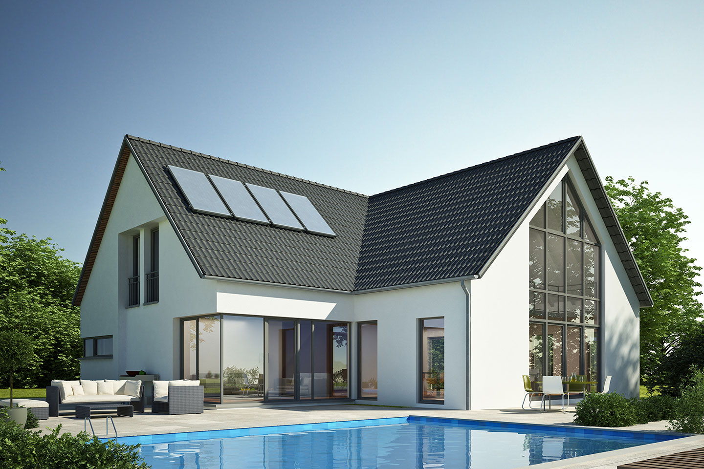 4 Bedroom house with 2 bedroom outhouse, North Ridge